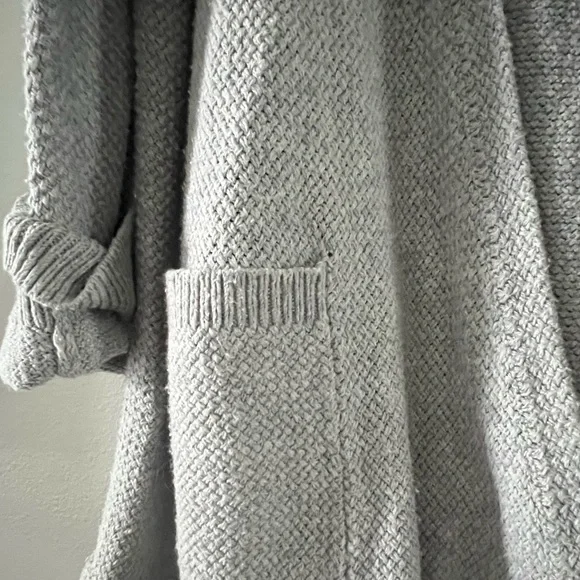 ◾️Madewell Palisades Gray Sweater Cardigan Size Large - Picture 9 of 9
